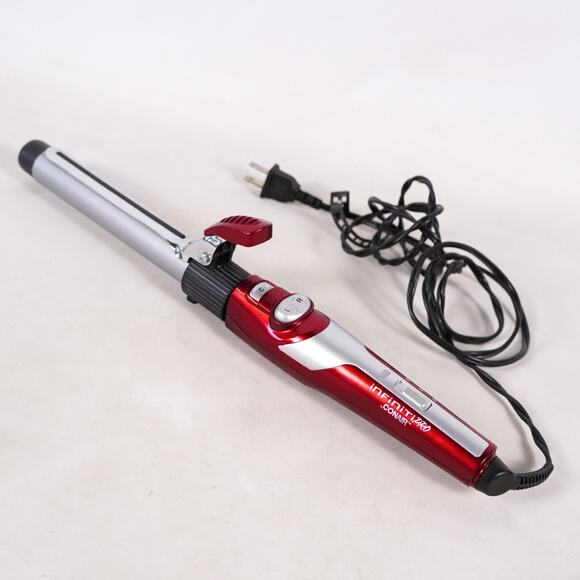 Conair Infiniti Pro CD202 Ceramic Curling Iron Curler Hair Styler Styling Red - Picture 1 of 8
